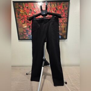 Betabrand Womens Straight Leg Yoga Pants With Pockets Size Large
